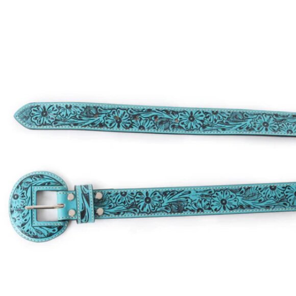 Myra Talon High Desert Women's Belt In Turquoise - Picture 5 of 5